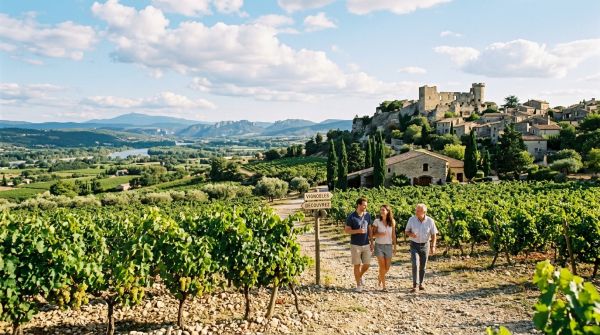 Œnotourisme à Châteauneuf-du-Pape : découvrez la meilleure destination pour les passionnés de vins